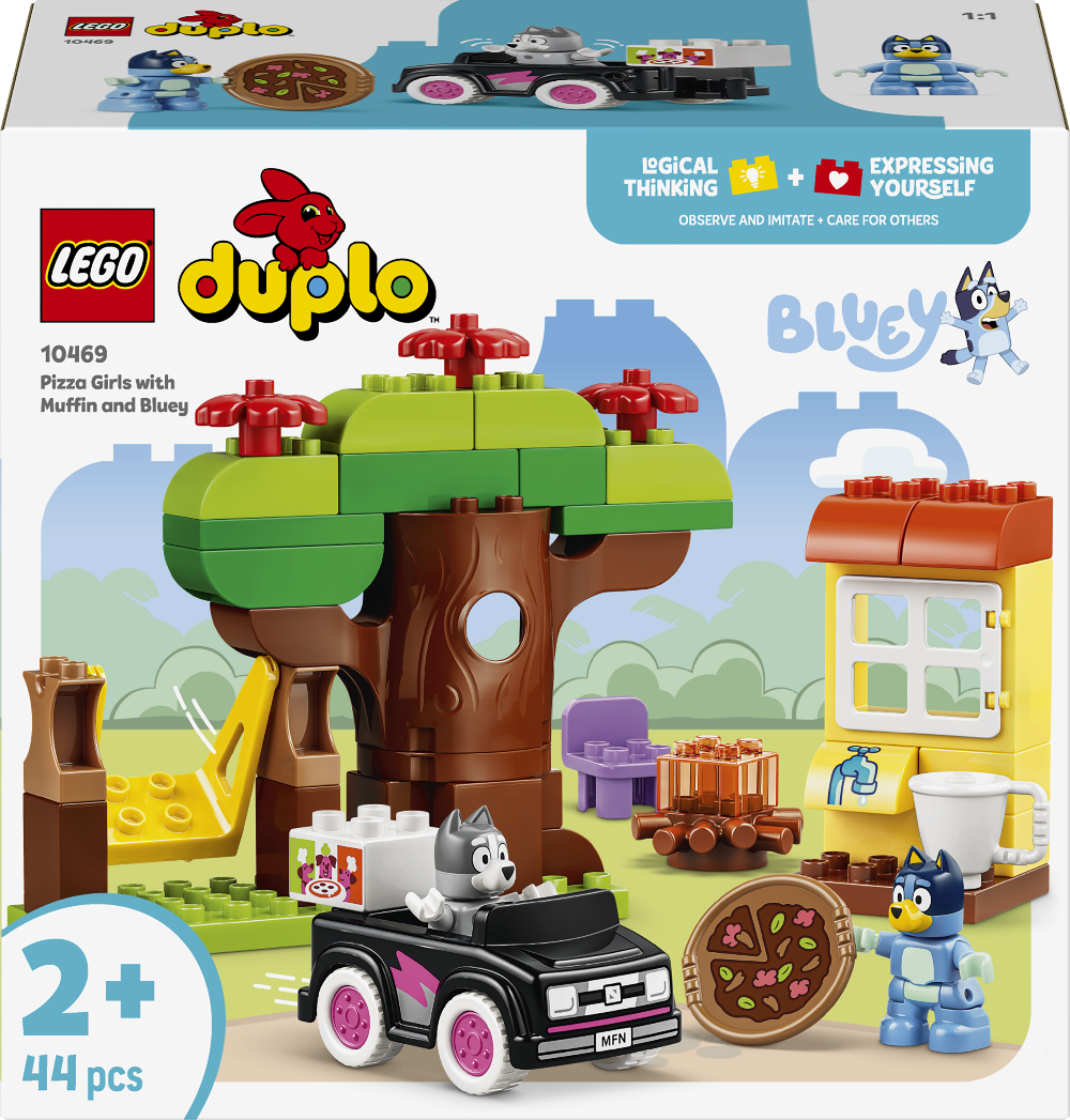 LEGO Duplo - Bluey: Pizza Girls with Muffin and Bluey