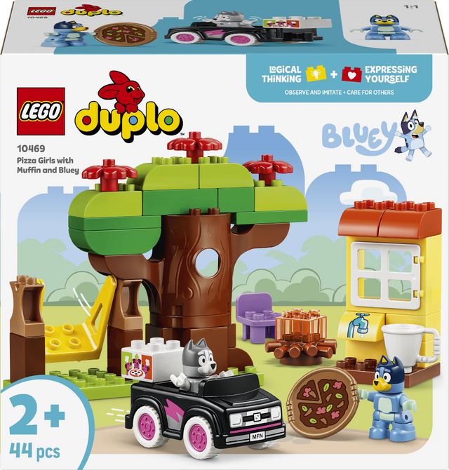 LEGO Duplo - Bluey: Pizza Girls with Muffin and Bluey