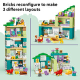 LEGO Duplo - 3 in 1 Modern Family House with Figures