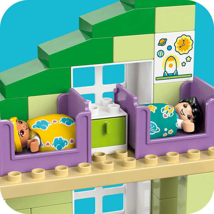 LEGO Duplo - 3 in 1 Modern Family House with Figures
