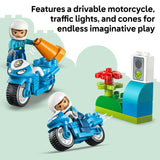 LEGO Duplo - Blue Police Motorcycle