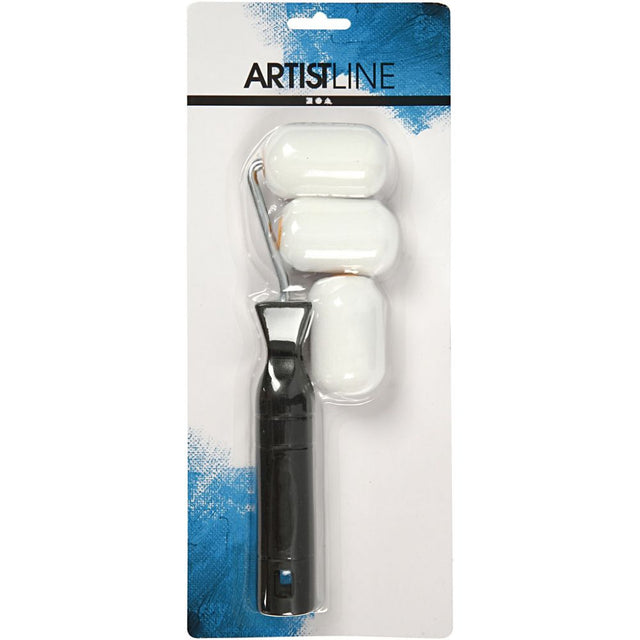 Paint Rollers With Handle Set