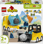 LEGO Duplo - 3 in 1 Construction Vehicles