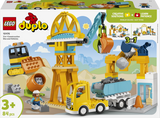 LEGO Duplo - 3 in 1 Construction Site and Vehicles