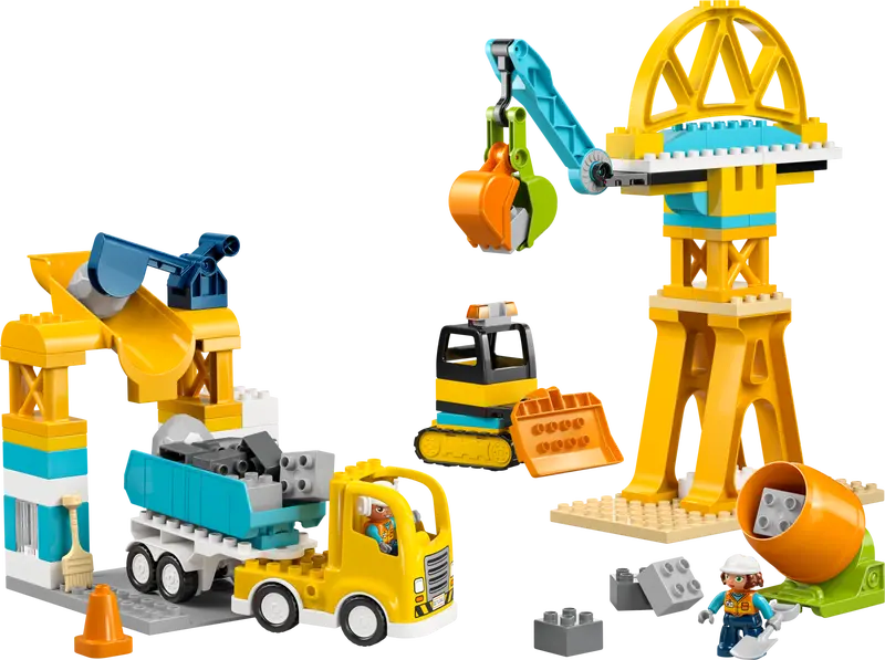 LEGO Duplo - 3 in 1 Construction Site and Vehicles