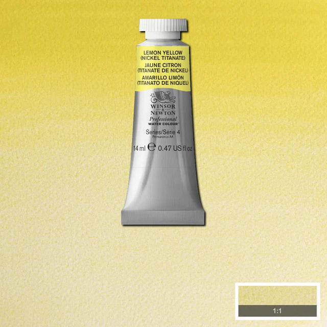 Professional Watercolour 14ml - Lemon Yellow (Nickel Titanate)