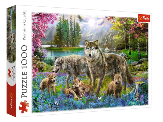 1000 Pc Puzzle - Lupine Family
