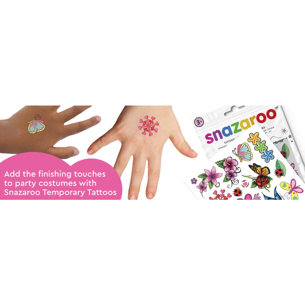 Snazaroo 20 Temporary Tattoos - Adventure