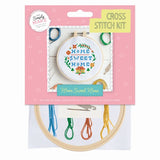 Simply Make Cross Stitch Kit - Home Sweet Home