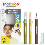 Snazaroo Brush Pen Face Paint Jungle Set | Art & Hobby