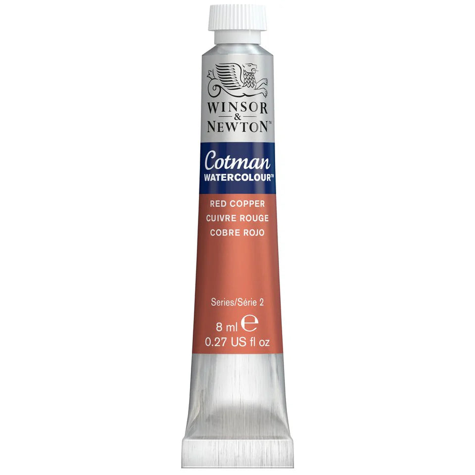 Cotman Watercolour Red Copper 8ml