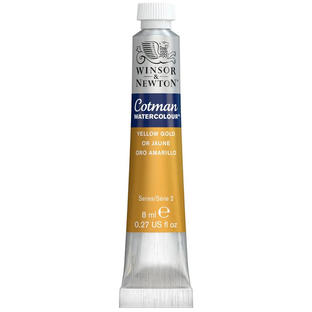 Cotman Watercolour 8ml - Yellow Gold