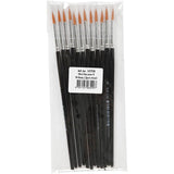 Nylon Brushes Round No.8 (Pack of 12)