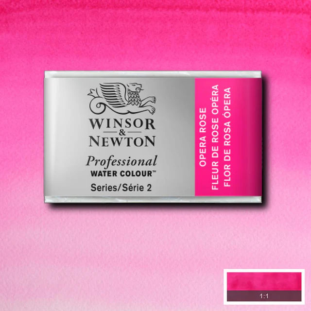 Professional Watercolour Series 2 Whole Pan - Opera Rose