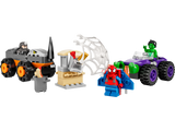 Lego Spidey And His Amazing Friends Hulk vs Rhino Truck Showdown