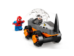 Lego Spidey And His Amazing Friends Hulk vs Rhino Truck Showdown