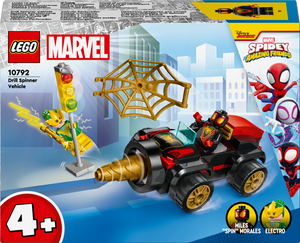 Lego Spiderman Drill Spinner Vehicle