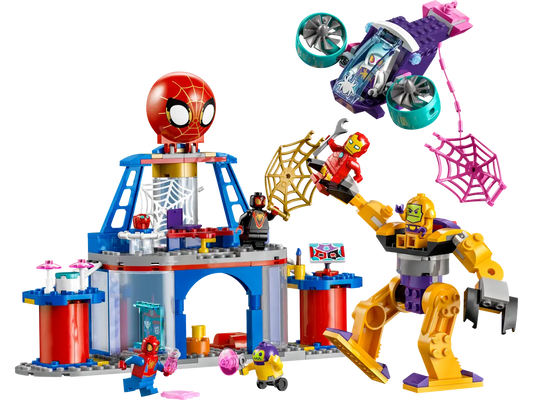 Lego Spiderman Team Spidey Web Spinner Headquarters