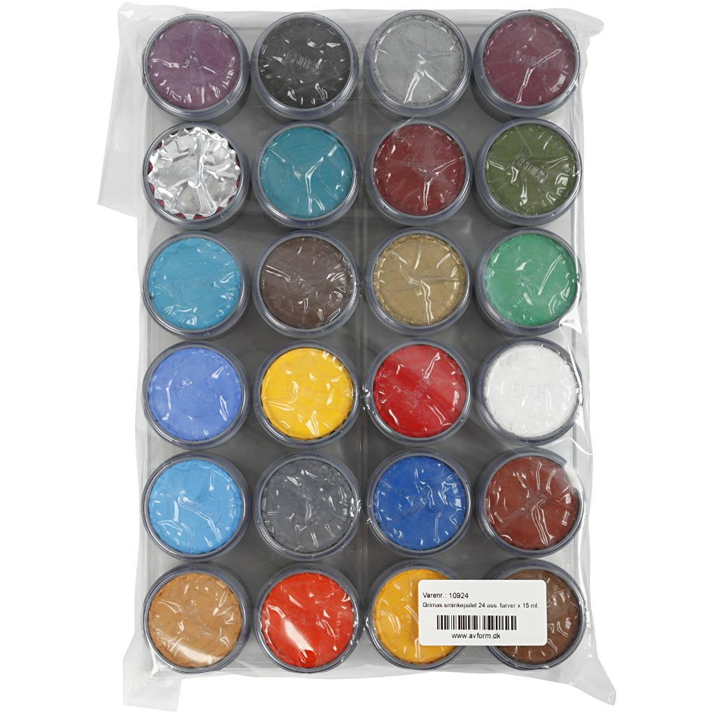 Water-based Face Paint Palette