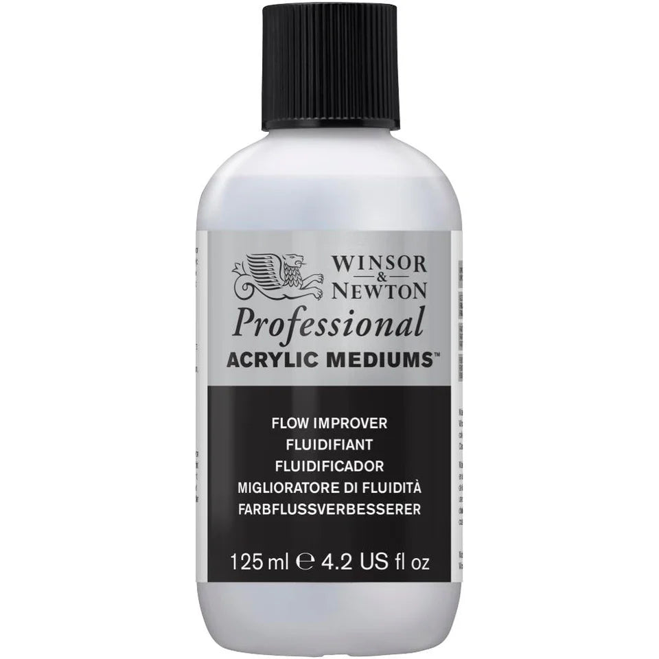 Winsor & Newton Professional Acrylic Medium - Acrylic Flow Improver 125ml