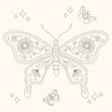 Colouring Book 23x23cm - Me Time (40 Sheets)