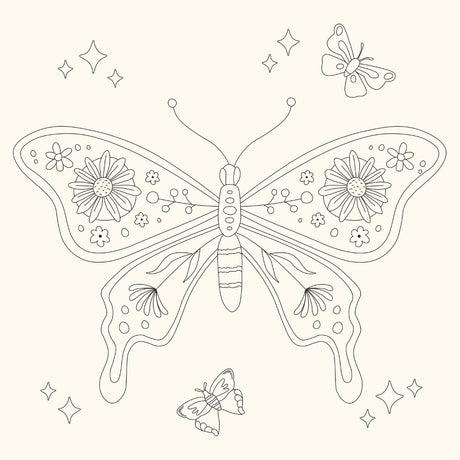Colouring Book 23x23cm - Me Time (40 Sheets)