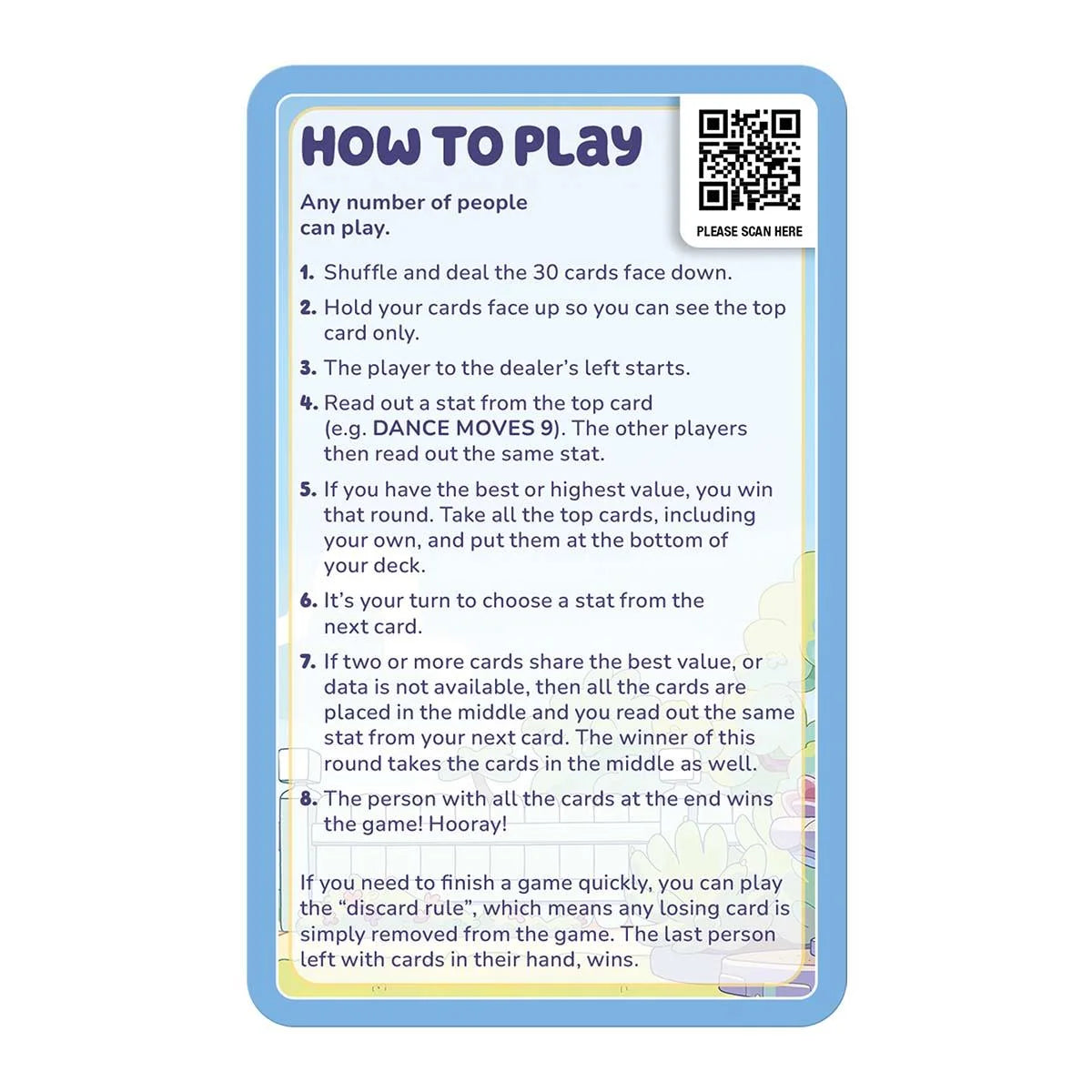 Top Trumps Card Game - Bluey