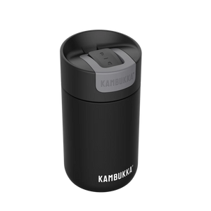 Kambukka Olympus 300ml Tumbler Travel Mug Jet Black