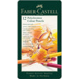 Faber-Castell Polychromos Colour Pencils (Tin of 12)