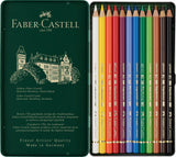 Faber-Castell Polychromos Colour Pencils (Tin of 12)