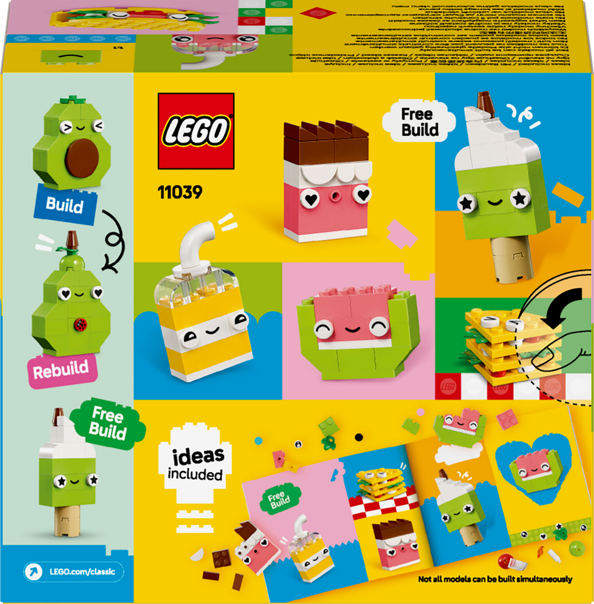 Lego Classic - Creative Food Friends