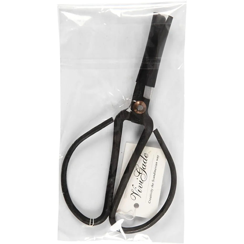 Vivi Gade Scissors, L: 15 cm, W: 8 cm, 1 pc, black