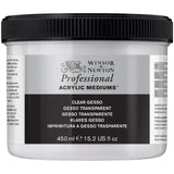 Winsor & Newton Professional Acrylic Clear Gesso 474ml