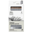 Graphite Pencils Studio Collection Medium Graphite - 12 Tin