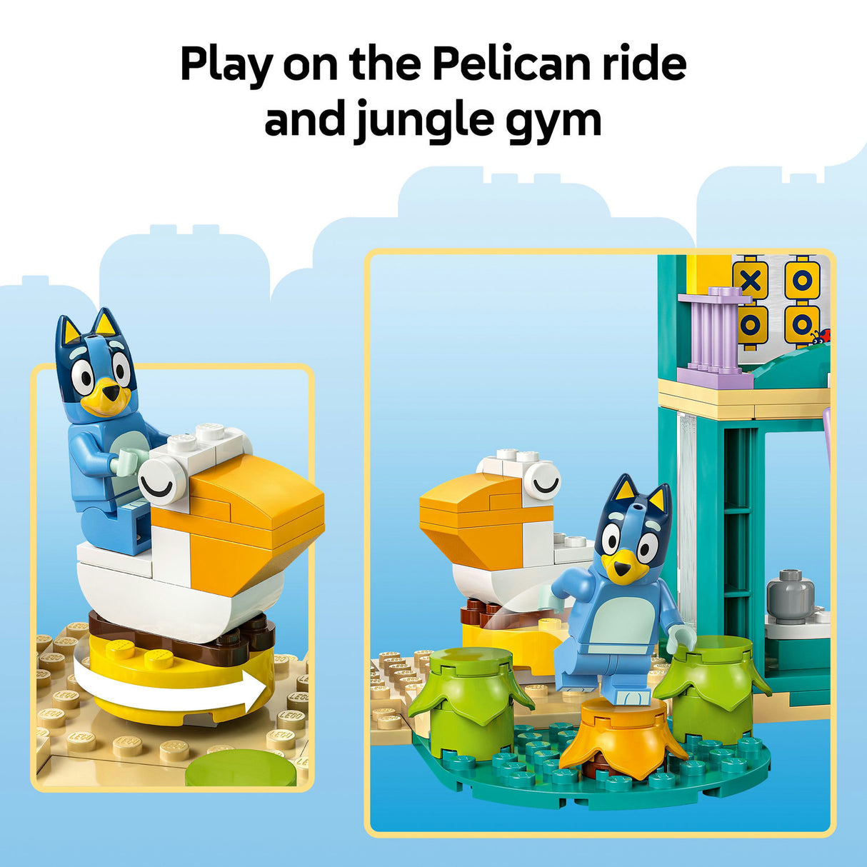 Lego Bluey - Playground Fun with Bluey and Chloe