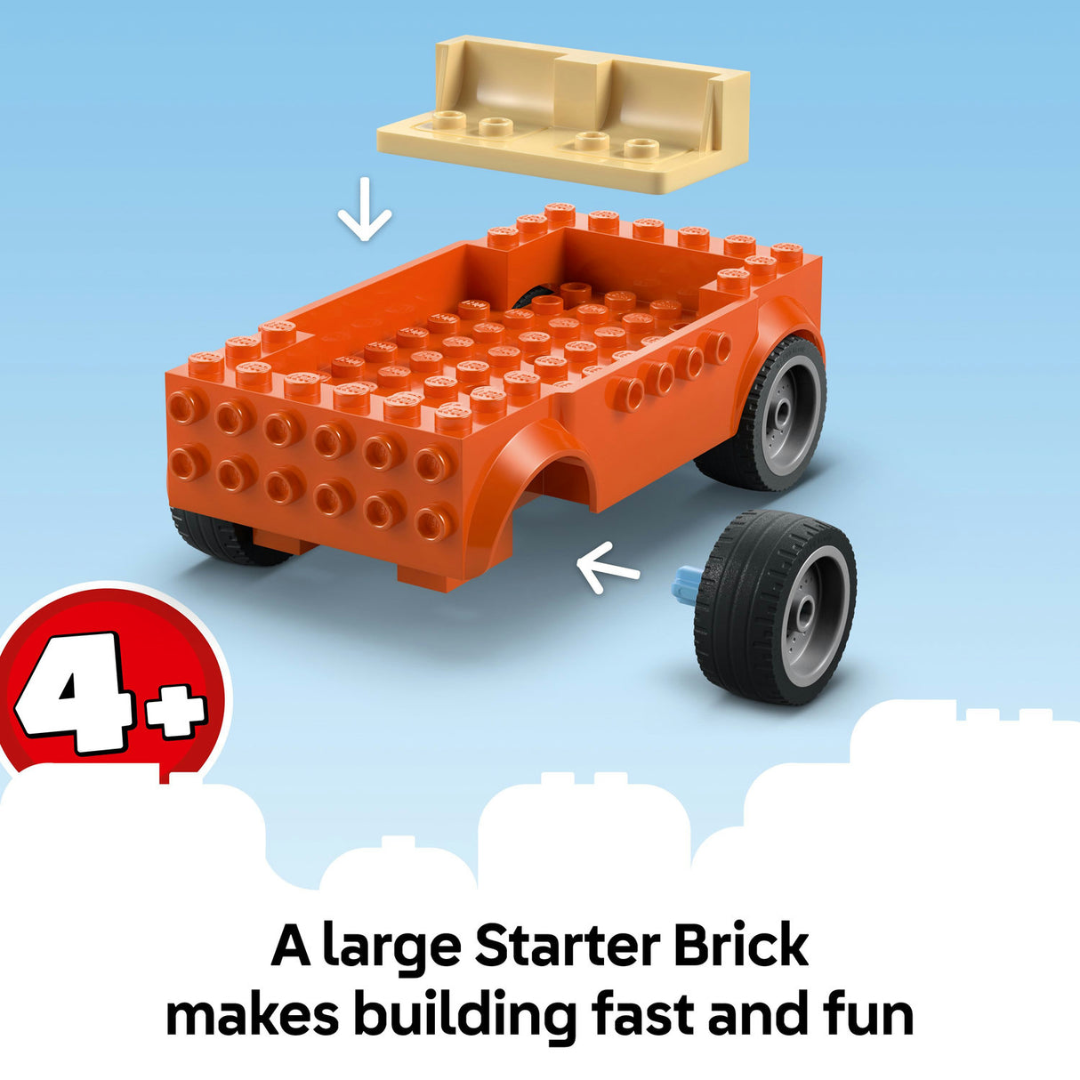 Lego Bluey - Bluey's Beach & Family Car Trip