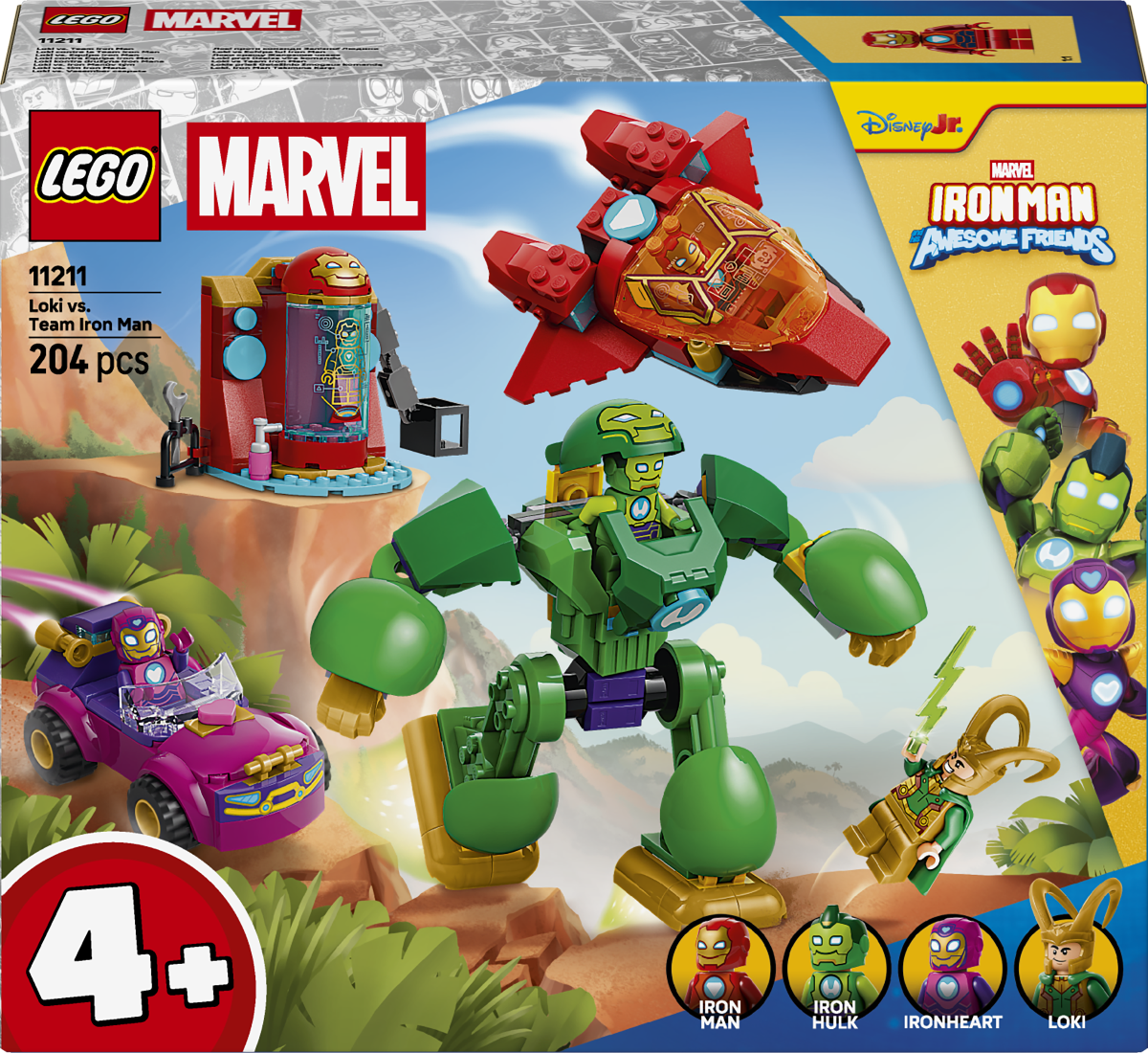 LEGO Marvel - Loki vs. Team Iron Man