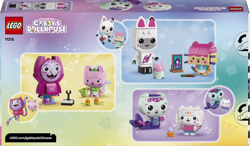 LEGO Gabby's Dollhouse - Gabby's Brick-Built Cat Friends