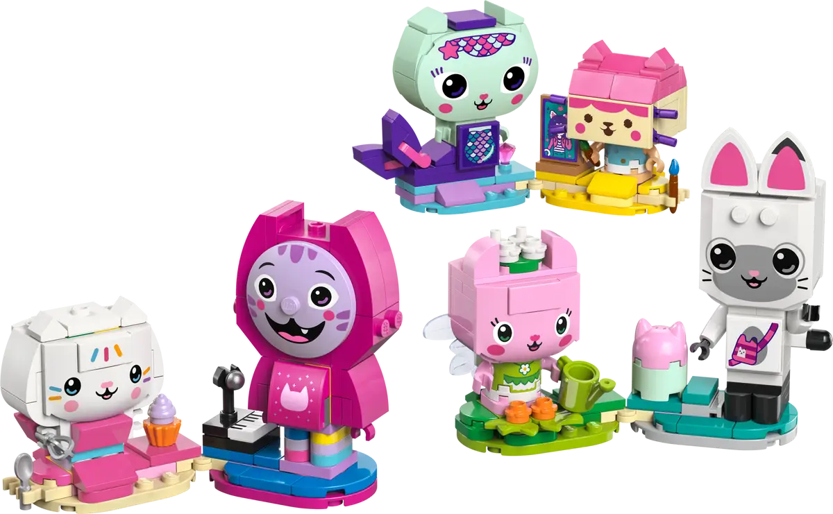 LEGO Gabby's Dollhouse - Gabby's Brick-Built Cat Friends