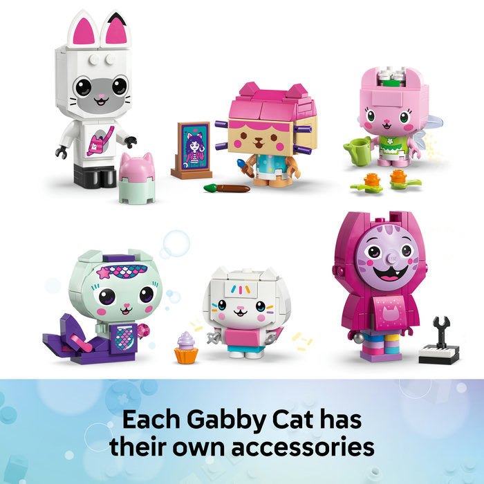 LEGO Gabby's Dollhouse - Gabby's Brick-Built Cat Friends