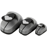 Craft Punch Set, Heart, 25+49+75 m