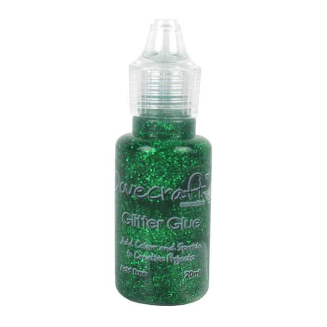 Dovecraft Glitter Glue 20ml - Forest