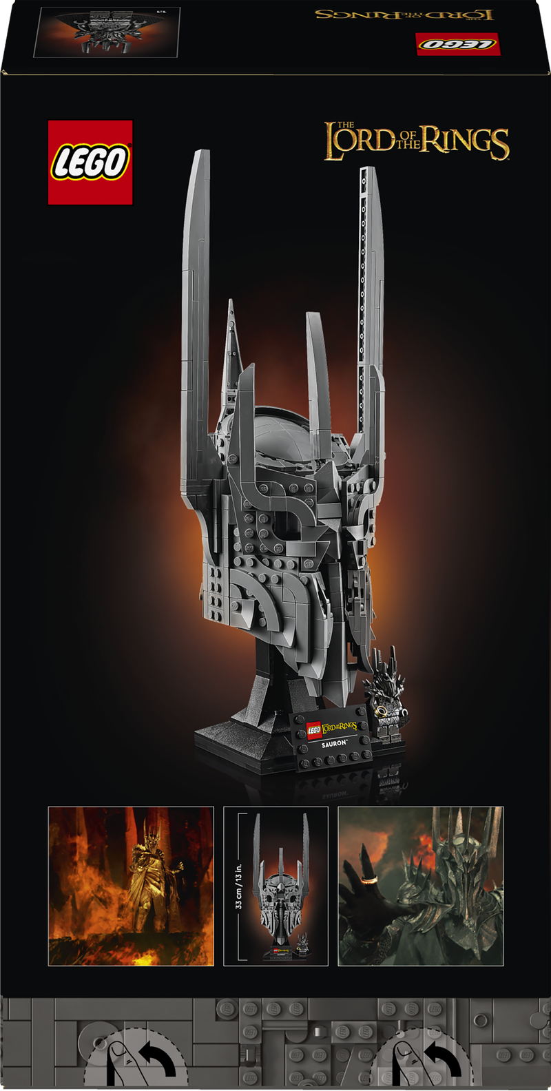 LEGO Icons - The Lord of the Rings: Sauron's Helmet