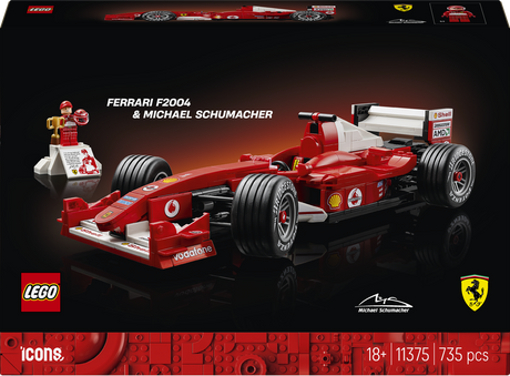 LEGO Icons - Ferrari F2004 & Michael Schumacher