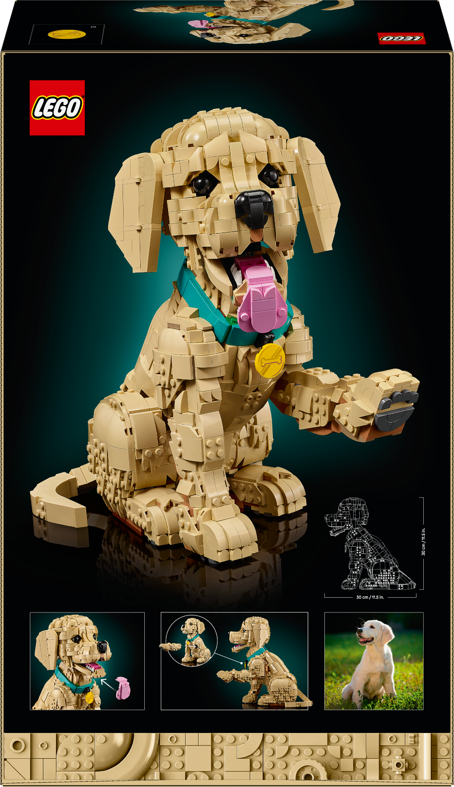 LEGO Icons - Golden Retriever Puppy