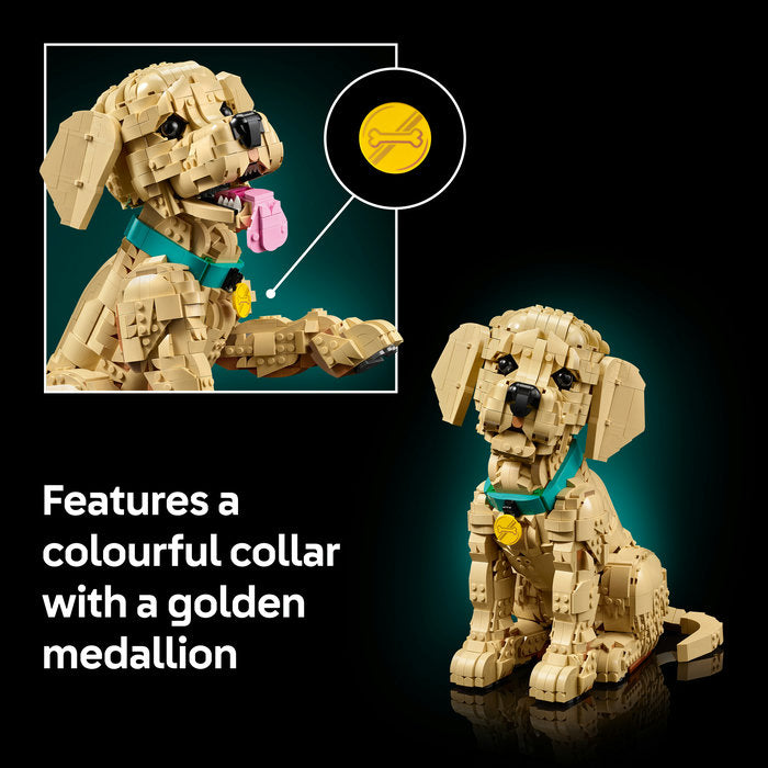 LEGO Icons - Golden Retriever Puppy