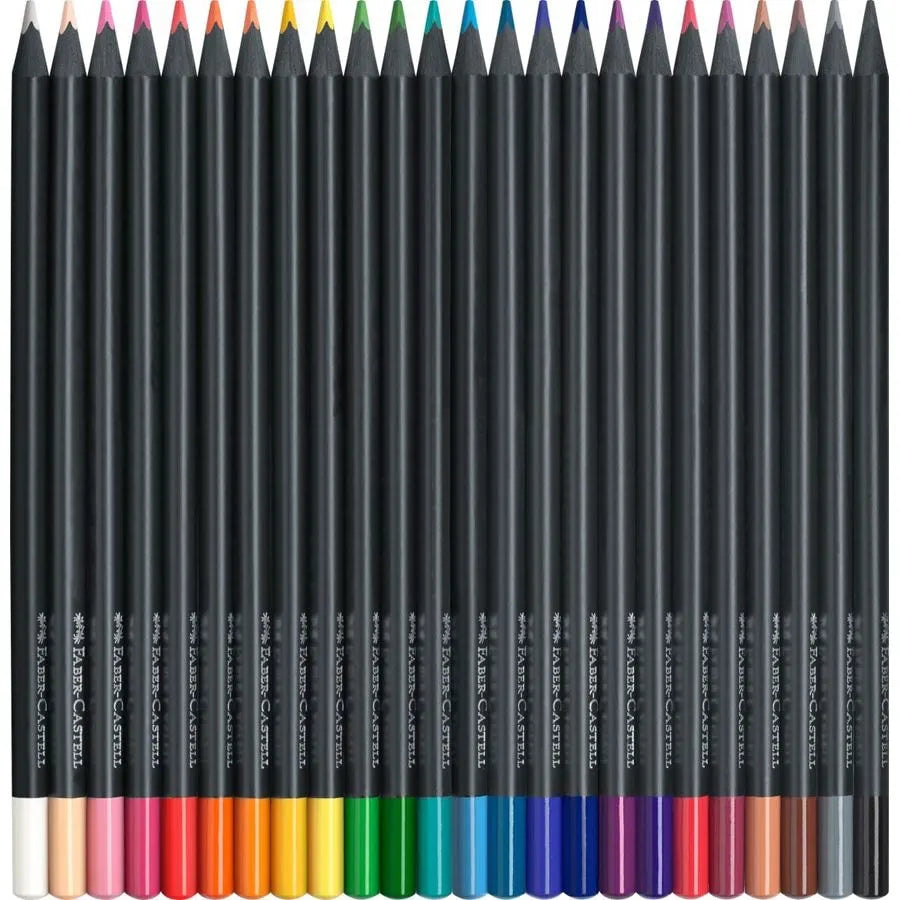 Faber Castell Black Edition Colour Pencils (Pack of 24)