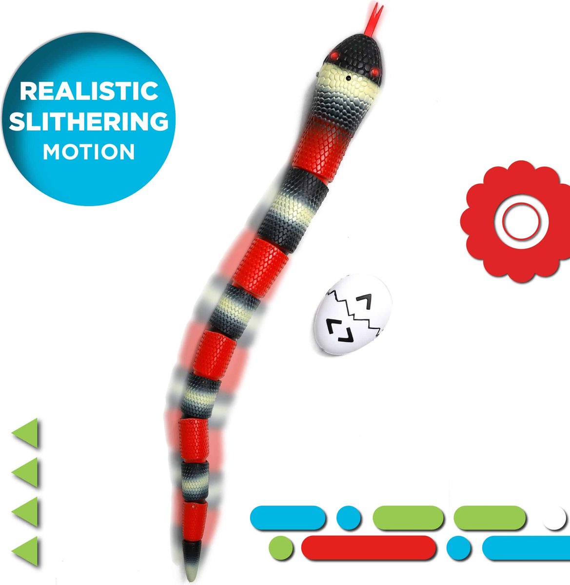 Discover Kids Toy Remote Control King Snake
