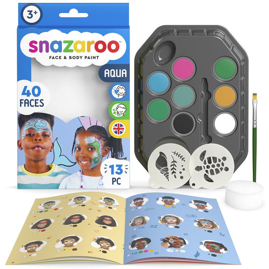 Snazaroo Aqua Face Paint Kit