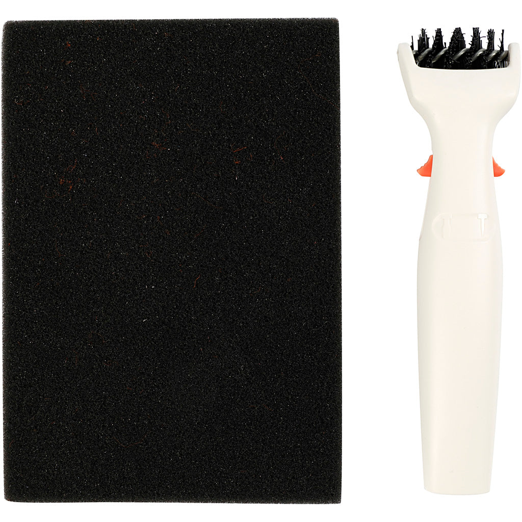 Die Brush & Foam Pad